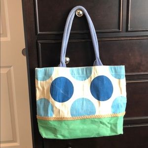 EUC Mud Pie Beach Bag